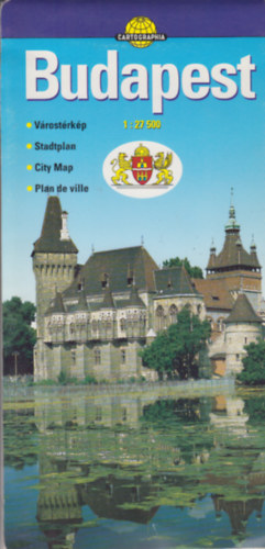 Budapest v�rost�rk�p 1:27 500