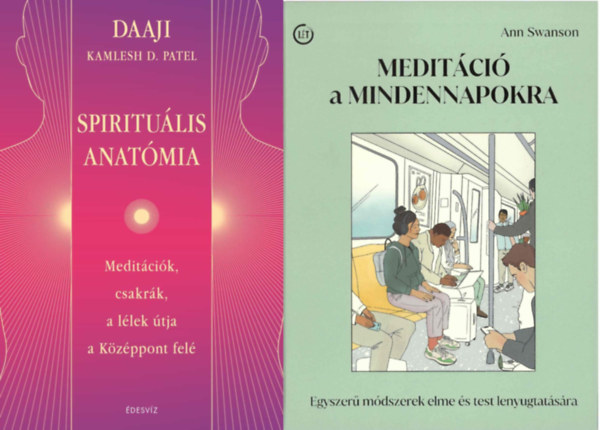 Daaji - Ann Swanson Kamlesh D. Patel - Spiritulis Anatmia - Meditcik, csakrk, a llek tja a Kzppont fel + Meditci a mindennapokra - Egyszer mdszerek elme s test lenyugtatsra