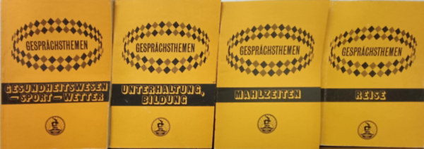 Gesprächsthemen német, nyelvi könyvcsomag