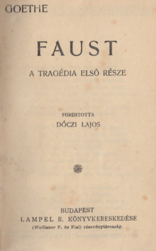 Shakspere Goethe - 2 m� egybek�tve