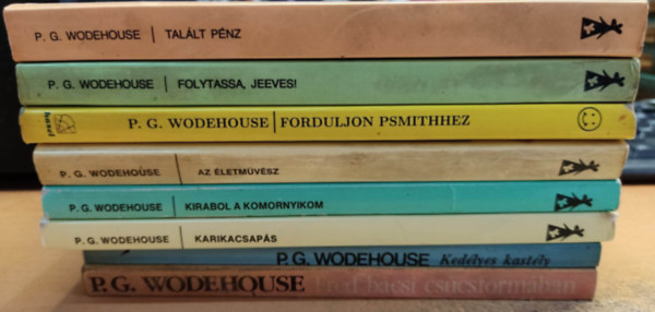 P. G. Wodehouse - 8 db P. G. Wodehouse (cmek a termklersban, sajt fot)