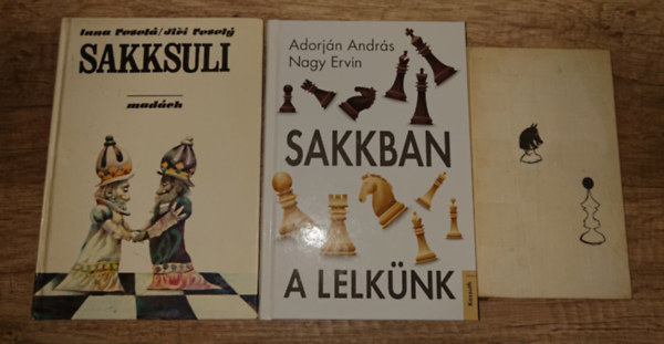 Stefan Zweig, Nagy Ervin, Adorj�n Andr�s, Vesel� Inn� -Vesely Jiri - 3 sakkal kapcsolatos k�nyv: Sakksuli, Sakkban a lelk�nk, Sakknovella