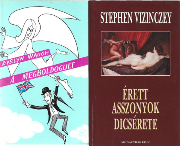 2 db könyv, Evelyn Waugh: A megboldogult, Stephen Vizinczey: Érett asszonyok dicsérete