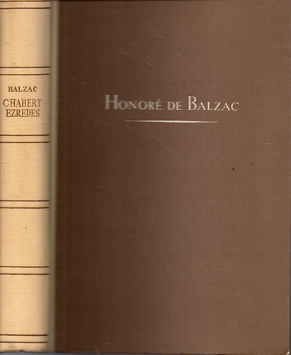 Honor� de Balzac - Chabert ezredes �s m�s elbesz�l�sek