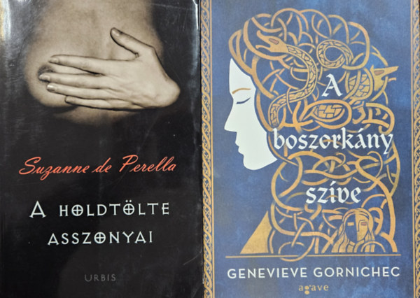 Genevieve Gornichec Suzanne de Perella - 2 db könyv boszorkányokról: A boszorkány szíve + A holdtölte asszonyai
