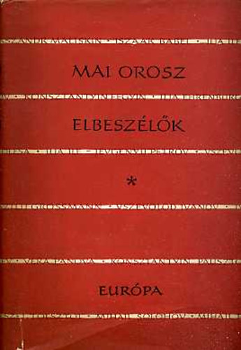 Mai orosz elbeszélők