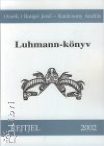 Luhmann-könyv