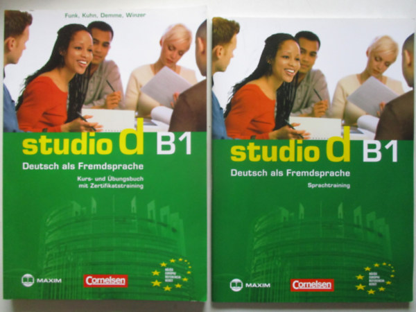 Funk-Kuhn-Demme - Studio D B1 Kurs-Und bungsbuch + Studio D B1 Sprachtraining (CD mellkletel)