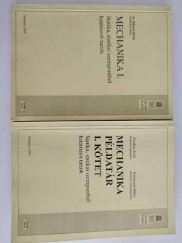 Mechanika I. + Mechanika példatár I. kötet