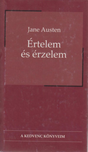 Jane Austen - �rtelem �s �rzelem