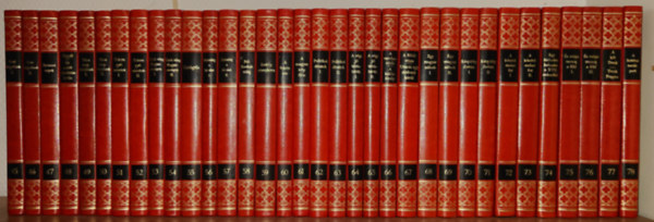 J�kai M�r - 29 k�tet J�kai M�r d�szsorozat�b�l (Unikornis Kiad�): 45-73. (a m�vek c�mei a le�r�sban olvashat�k)