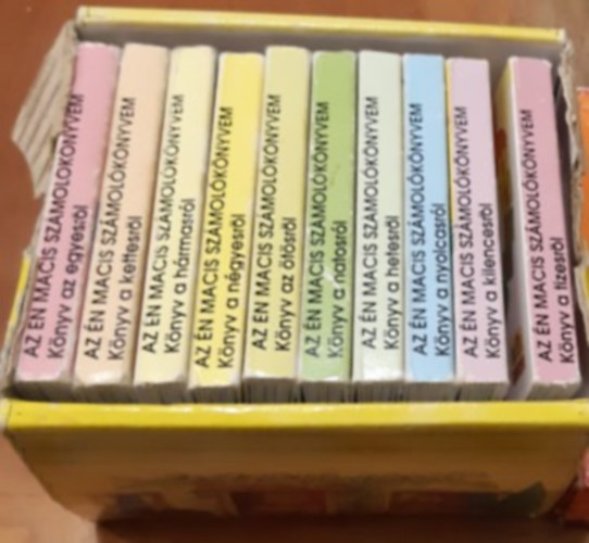 Gina Bencraft - Az �n macis sz�mol�k�nyvem 1-10. (K�nyv az egyesr�l, kettesr�l, h�rmasr�l, n�gyesr�l, �t�sr�l, hatosr�l, hetesr�l, nyolcasr�l, kilencesr�l, t�zesr�l)