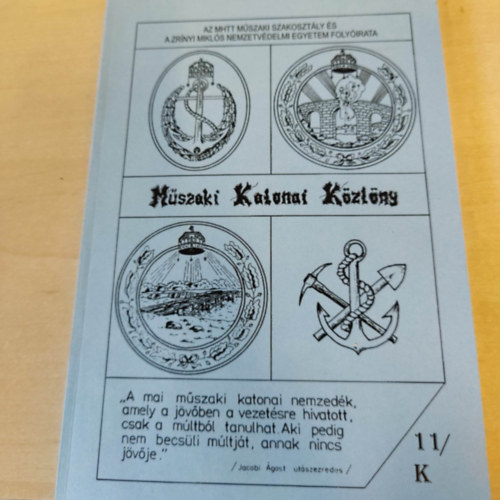 Műszaki Katonai Közlöny 2011. Cd melléklettel