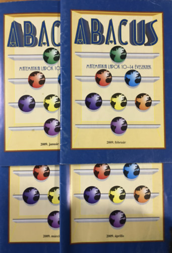 Abacus - matematikai lapok 10-14 éveseknek (2009. január-március) (4 lapszám)