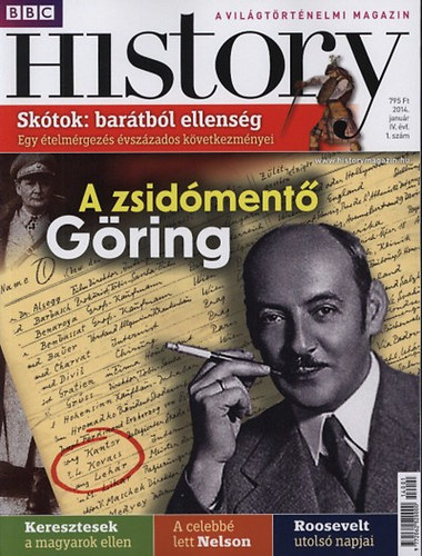 BBC History 2014. IV. évfolyam 1. szám - január
