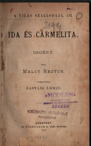 Malot Hector - Ida s Carmelita.