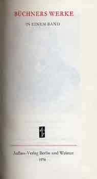 B�chner - B�chners werke in einem band (BDK)