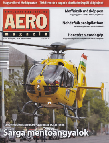 Sajtos Zoltn - Aero magazin XVIII. vfolyam, 2016. szeptember