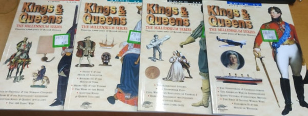 Ticktock Publishing Ltd. John Guy - Kings & Queens Book I.-IV. (1.-4.) - The Millenium Series