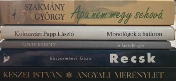 Keszei Istv�n, Szakm�ny Gy�rgy, Kolozsv�ri Papp L�szl�, Lovik K�roly B�sz�rm�nyi Gyula - Magyar kort�rs k�nyvcsomag