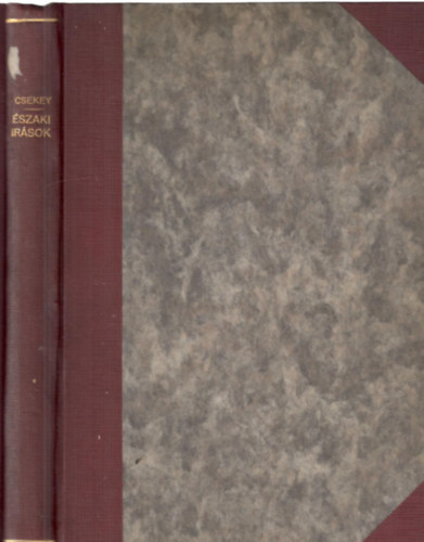 Csekey Istv�n - �szaki �r�sok