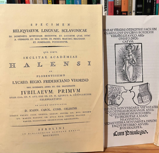 5 db latin nyelvű történelmi könyv - reprint
