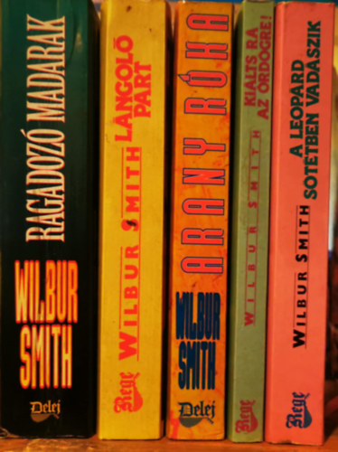 Wilbur Smith - 5 db. Wilbur Smith knyv