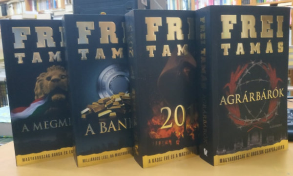 Frei Tam�s - 2015 + A bank�r + A megment� + Agr�rb�r�k