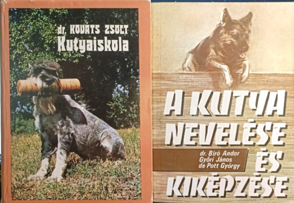 Bíró Andor-De Pott György - Kutyakiképzési könyvcsomag
