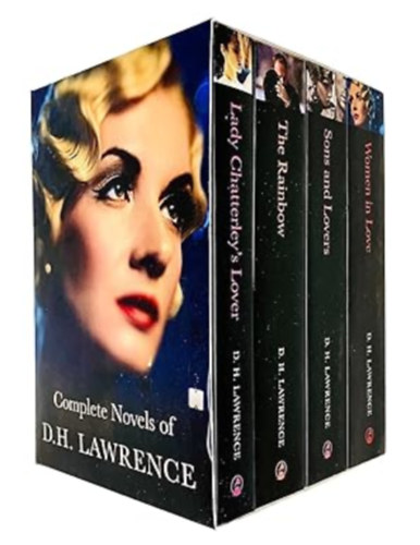 D.H. Lawrence - The Complete Novel of D.H. Lawrence 4 Books Collection Set - Fiction -Paperback