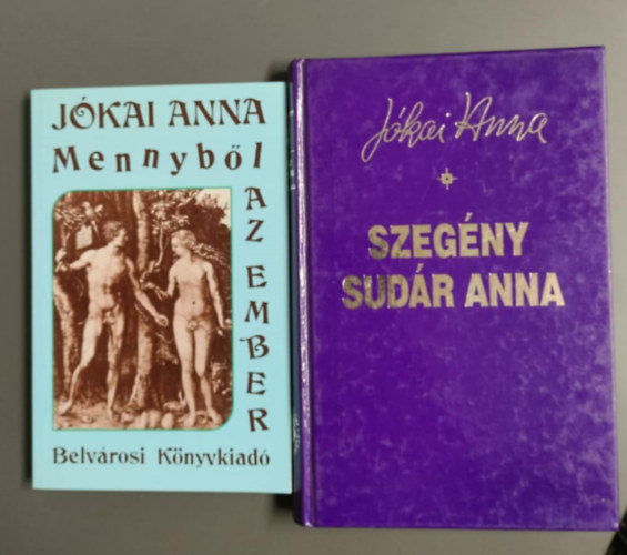 Jkai Anna - 2 db Jkai Anna m Mennybl az ember + Szegny sudr Anna