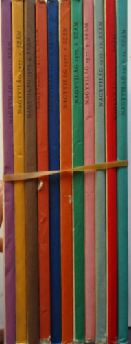 Nagy világ világirodalmi folyóirat 1977/11 db (3. hiányzik)