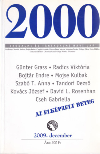2000 Irodalmi és Társadalmi Havi Lap - 2009. December