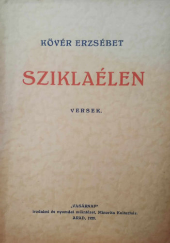 Kvr Erzsbet - Sziklalen - Versek