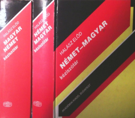 Halsz Eld - Magyar-Nmet s Nmet-Magyar kzisztr