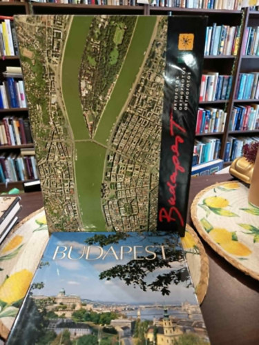 Székely László (szerk.), Balázs Dercsényi - Budapest könyvcsomag angolnyelven 2 darabos ajánalt: Budapest Ortofotók (3 nyelvű), Budapest