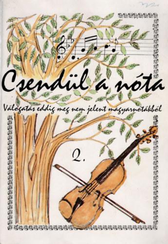 Szab Mikls  (szerk.) - Csendl a nta - Vlogats eddig meg nem jelent magyarntkbl 2.