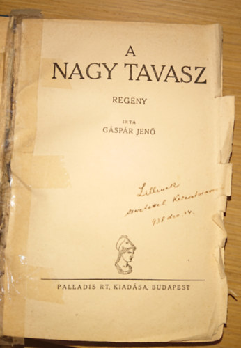 Gspr Jen - A nagy tavasz