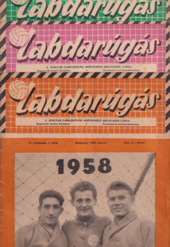 Barcs Sndor  (szerk.) - Labdargs 1958. IV. vfolyam (teljes)