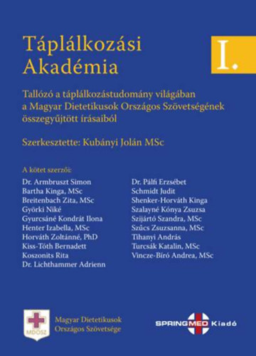 Kubányi Jolán - Táplálkozási Akadémia I.