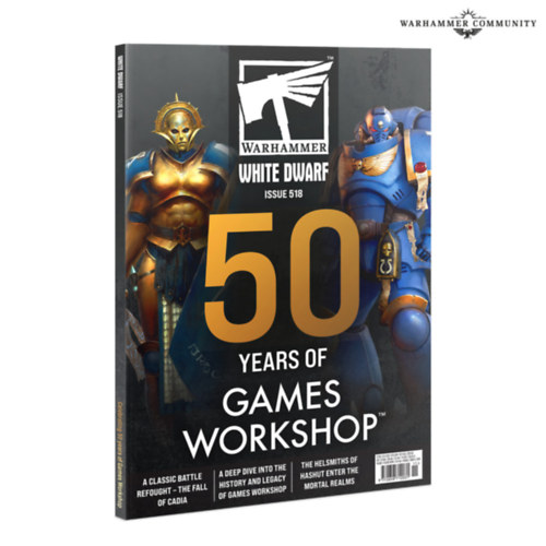 Warhammer White Dwarf - Issue 518 - 50 Years of Games Workshop