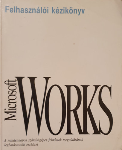 Microsoft Works 3.0-as kiadás, Windows sorozat (Felhasználói kézikönyv)