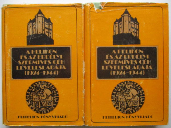 Dvid Gyula - Marosi Ildik - A Helikon s az Erdlyi Szpmves Ch levelesldja I-II. 1924-1944