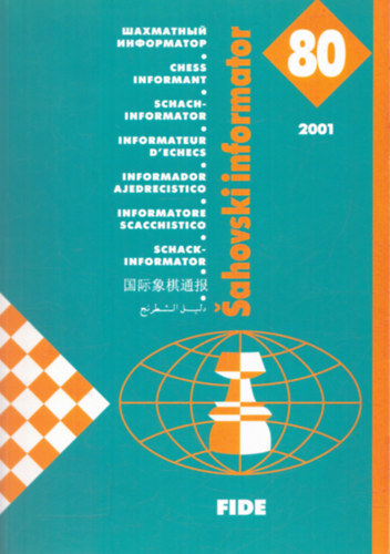 Több szerkesztő - Sahovski informator 80 (X 2000 - I 2001)