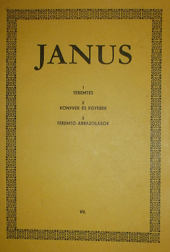 Hornyi zsb  (szerk.) - Janus VII.