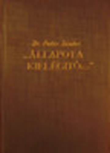 Dr. Puder S�ndor - '�llapota kiel�g�t�...'