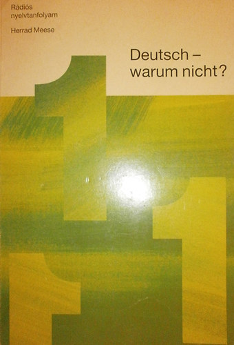 Herrad Meese - Deutsch warum nicht? 1.