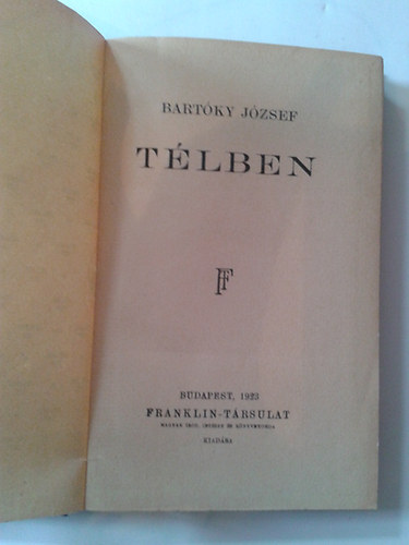Bartóky József - Télben.