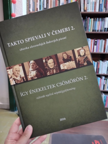 gy nekeltek Csmrn 2. Szlovk nyelv npdalgyjtemny
