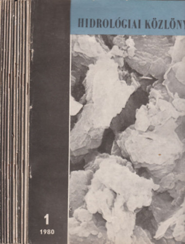 Hidrológiai közlöny 1980/1-12. (teljes évfolyam, lapszámonként)